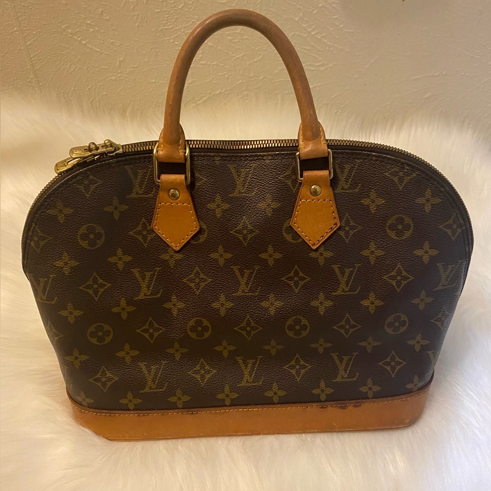Authentic Louis Vuitton Alma Shoulder Bag PM Brown - Picture 2 of 12